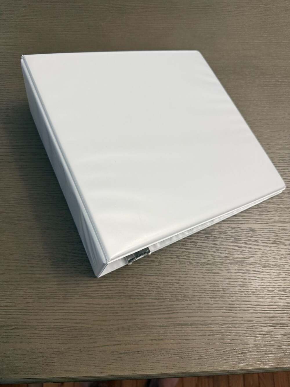 3 Ring Binder, Slant D-Ring, View, Pockets (5 Inch, White)